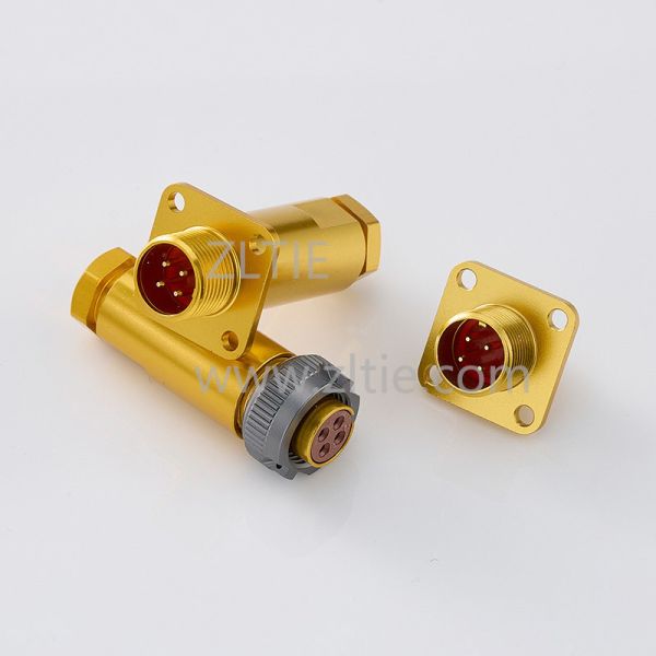 PC4TB Threaded Circular Connector With Russia Standard PC Type РС4ТВ RS4TV