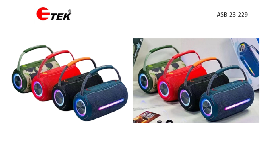 10W Party Bluetooth Speaker,Dual 5W RMS,BT/AUX/TF/U Disk,1200mAh Battery, Cloth+Plastic Design,for Party,Outdoor,Home,etc