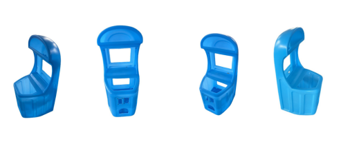 Rotomized Aluminum Mold Claw Doll Machine Shell Plastic Game Equipment Accessories