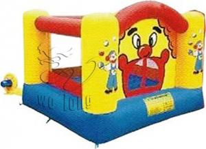 Buy cheap Indoor inflatable clown bouncers for kids, bouncy castle commercial product