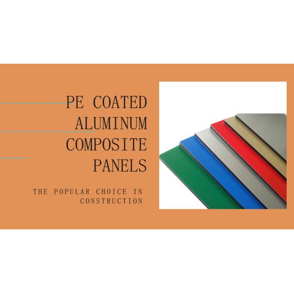 Custom Brushed Finished Aluminum Composite Panels Sheets Acp Paneling 2440x1220x3mm