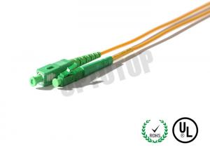 Buy cheap OM1 Duplex Multimode Fiber Optical Pigtail , Distribution Fiber Optic Cable product