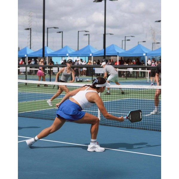 3D Printed Durable Pickleball Court with Customizable Thickness Anti-Slip Surface and Portable Design for Indoor Outdoor Sports