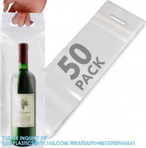 Buy cheap Wine Bags wine package With Handles For Restaurants, Bars, Travel, And Housewarming Gifts Tamper Proof Seal product