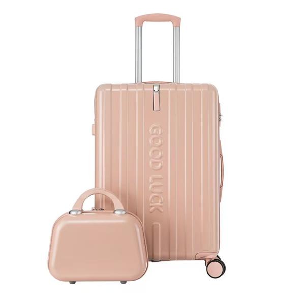 Mute Password Suitcase Green Large-capacity Luggage Set for Women Students Soft Handle Durable Thick Material Universal Spinner Wheels