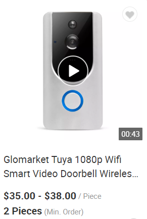 Home Security Tuya Smart Camera Video Motion Detection Wifi HD Wireless Outdoor Camera