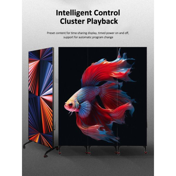 Floor Standing P2.5 Large Poster Advertising Machine LED Digital Advertising Screen Price
