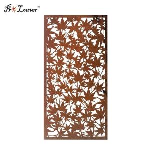 Buy cheap Leaf Design Aluminum CNC Laser Cut Screen for Interior/ Exterior Decoration from wholesalers