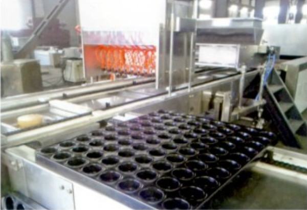 PD600 Full Automatic Cup Cake Madeline Production Line,Cup Cake Processing Line,Muffin/Custard Cup Cake Making Machinery