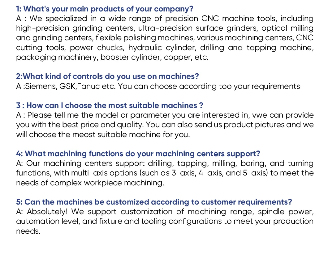 Efficient 5axis-UC400 High-Speed Five-Axis CNC Machine