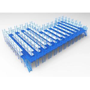 Buy cheap Steel Platform Mezzanine Racking System Powder Coated / Galvanized Finish 3D design product