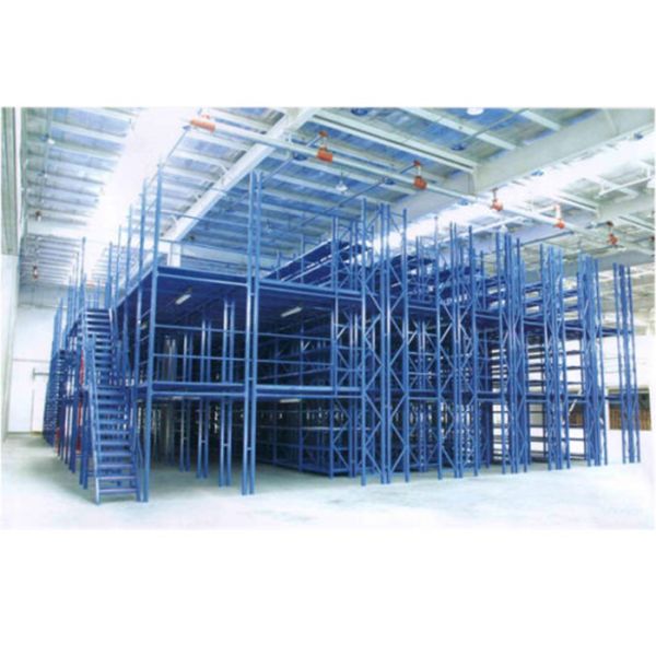 High Strength Durability Steel Mezzanine Systems , 3 Tiers Mezzanine Storage System