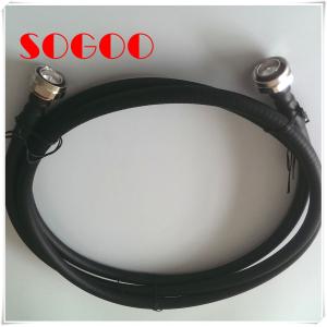 China 1/2 Superflex Jumper Cable With 4.3-10 Male To 7/16 Din Male Connector on sale