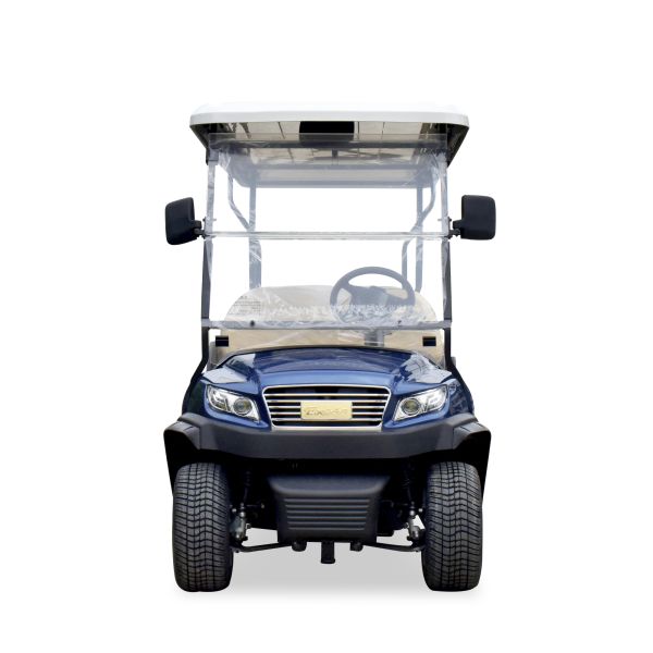 6+2 Seater Electric Golf Sightseeing Car Golf Shuttle Car With AC System Curtis Motor Controller