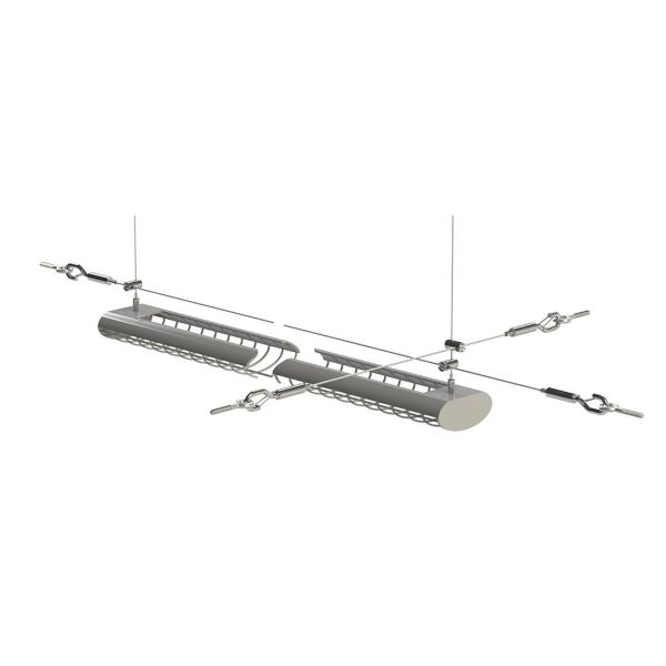 Steel Seismic Bracing Kit Protection Suspension System 2.0mm OD For VAV Boxes