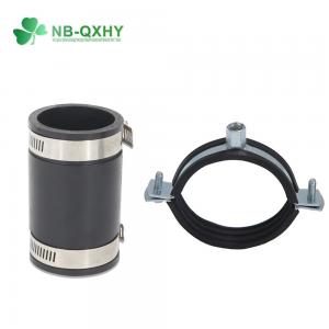 Buy cheap Mirror Polished Flexible Wholease Black Double Galvanized Pipe Clamp with EPDM Rubber product