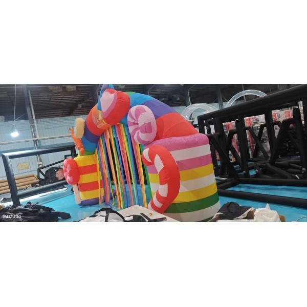 Waterproof Outdoor Inflatable Birthday Arch with Easy Setup