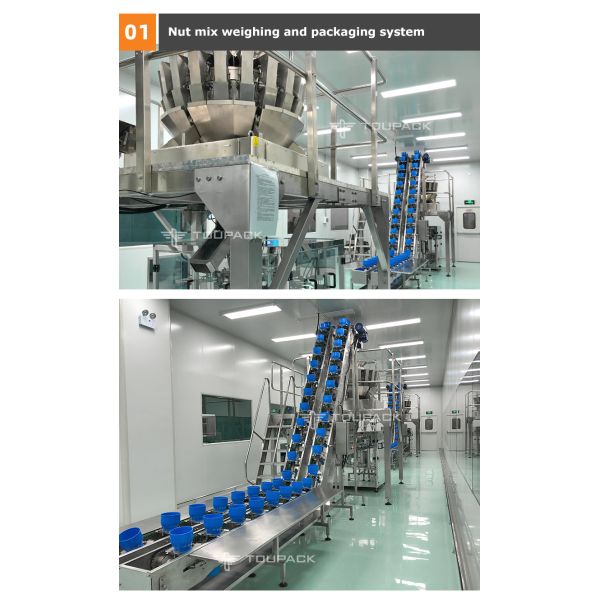 Mixed Nuts Dried Peanuts And Kernels Snack Plastic Jar Bottles Filling And Packaging Machine Filling Machine For Bottles