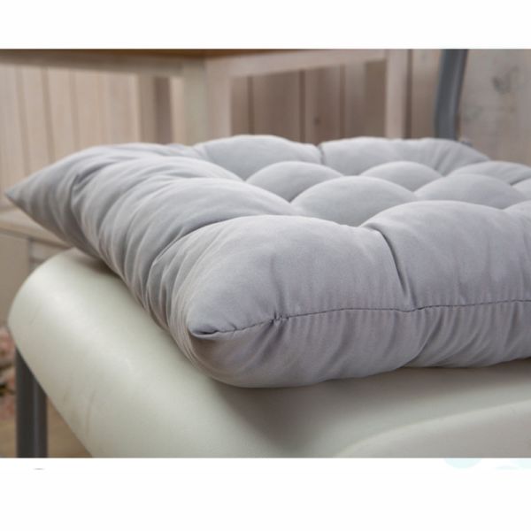 Thicken Plush Seat Cushions Square Shape Cotton Material Skin Friendly