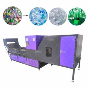 Plastic PV PC Pet Bottle Sorter Plastic Bottles Sorting Machine Waste Plastic