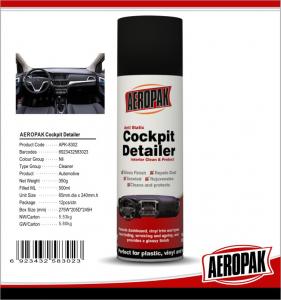 Buy cheap Aeropak Automotive Dashboard Wax Spray Protective For Leather / Plastic / Rubber product