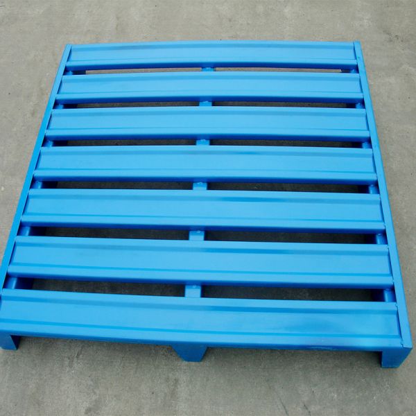 Heavy Duty Steel Pallets 500KG-3000KG Load 2 Way 4 Way Entry Metal Pallets