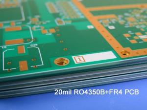 Buy cheap Rogers 4350 Blind Via Mixed Signal PCB 6 Layer For Digital Satellite Receiver product