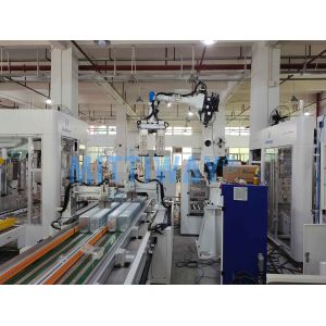 Robotic Auto Case Packer High Accuracy Case Making Machine