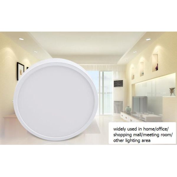 Surface Mounted LED Panel Light narrow border internal led driver CE SAA EMC