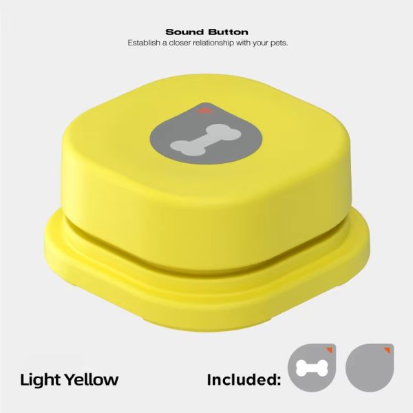 Customized Dog Communication Buttons Square Voice Recording Buttons For Dogs