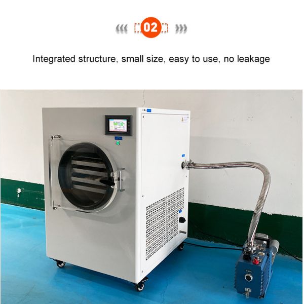 Home Vacuum Freeze Dryer Fruit Lyophilizer Equipment 4KG / Batch