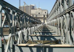 Buy cheap Modern Style Prefabricated Modular Bailey Suspension Bridge Galvanized Surface Treatment product