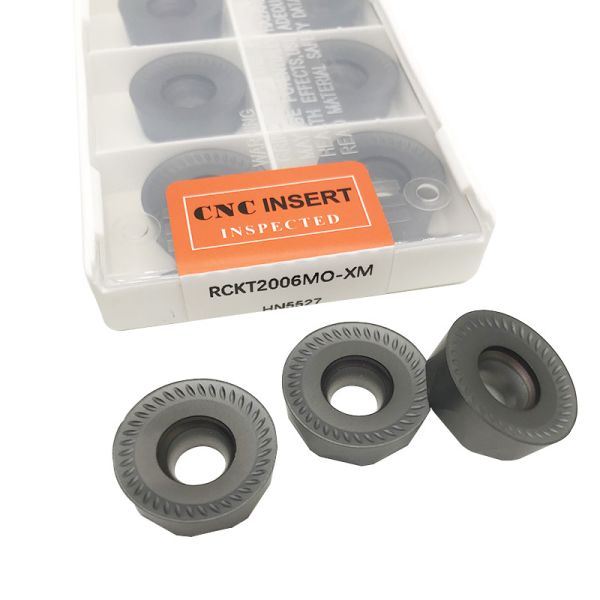 Tungsten Hardened Carbide Milling Insert RCKT1606MO 2006MO For CNC Cutting tool