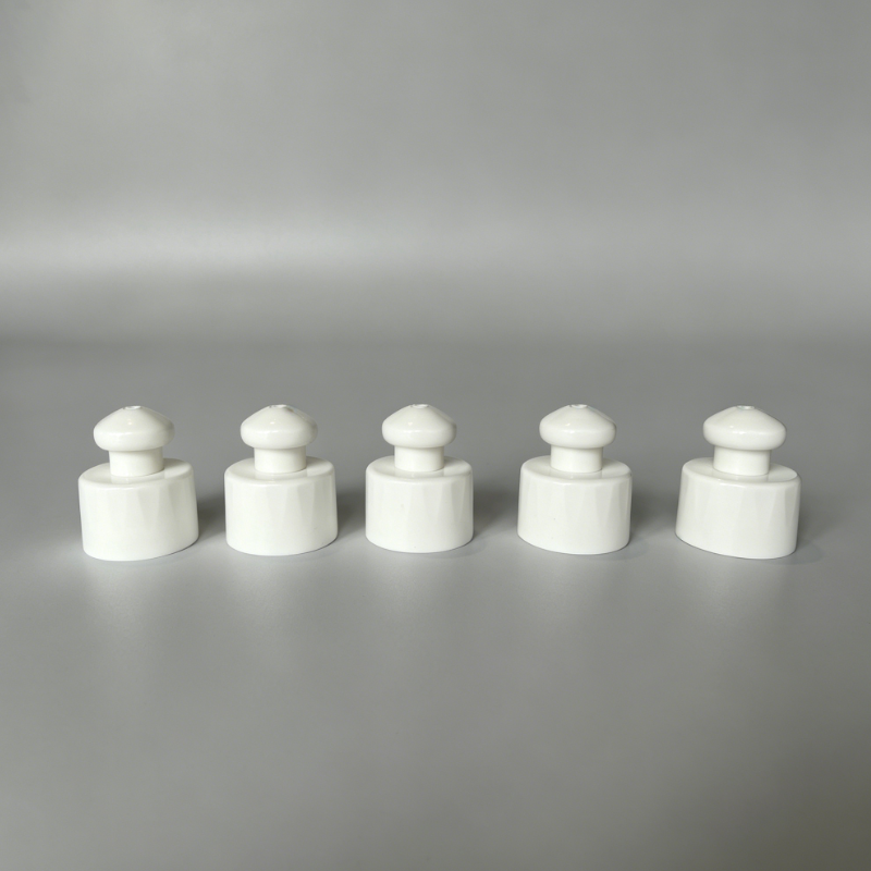 28mm Push Pull Plastic Sports Cap for Bottle Dispensing Caps for Bottle Plastic Screw Cap