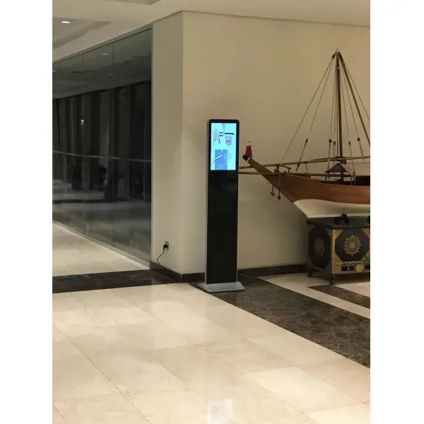 21.5 Inch Android Kiosk with Shelf 1920x1080 Resolution