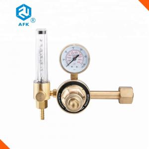 China Single Gauge Co2 Pressure Regulator With Flowmeter 25 Mpa Max Inlet Pressure on sale