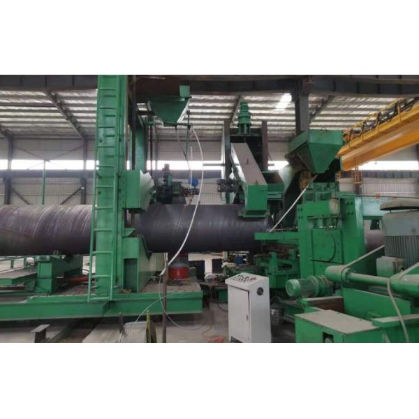 High Efficiency Round Spiral Pipe Milling Machine Easy Maintenance