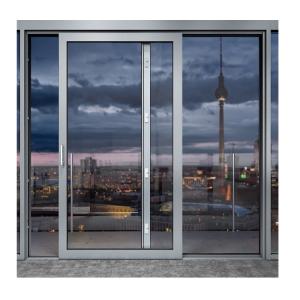 Buy cheap High Rising Building Aluminium Exterior Doors 0.8mm Thickness French Standard product
