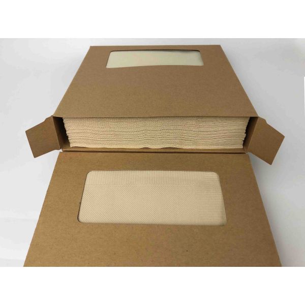 High quality luxury Eco friendly virgin bamboo pulp 2 Ply personalized paper table napkins