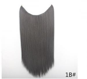Buy cheap Full Cuticle Ponytail Synthetic Braiding Hair Extensions Human Hair Pieces product