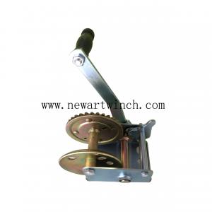 China 3.1:1 Small Hand Winch Without Cable or Strap  For Sale on sale