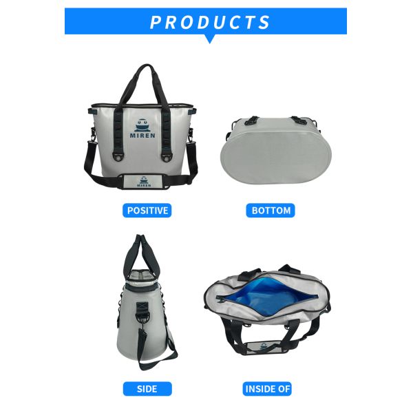 30 Liters Soft Leak Proof Cooler , Reusable Insulated Cooler Handbag