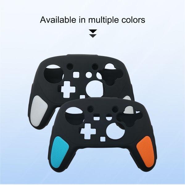 Dual-Tone Silicone Protective Case for Nintendo Switch 2 Pro – Stylish Two-Tone Design, Anti-Slip Shockproof Cover with Full-Body Protection
