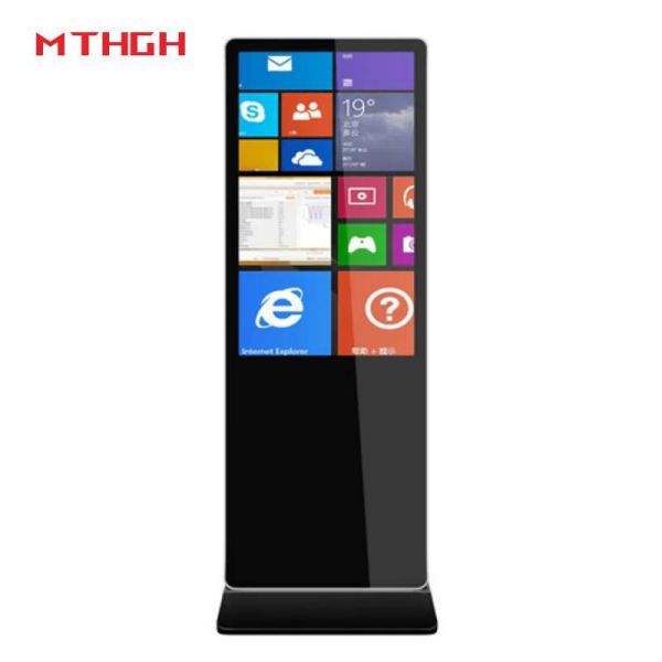 43 Inch HD Floor Standing Digital Poster Display 8GB/16GB Storage For OEM Suppliers