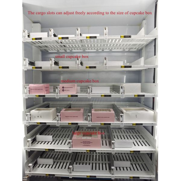 24h Self Service Automatic Cake Vending Machine Touch Screen Vending Machine For Cake