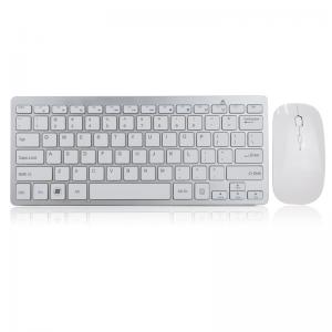 Buy cheap Full Size Wireless Keyboard Mouse Set , Stylish Keyboard And Mouse Combo product