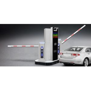Automated Parking Management System with LPR Controller and Barrier Gate for