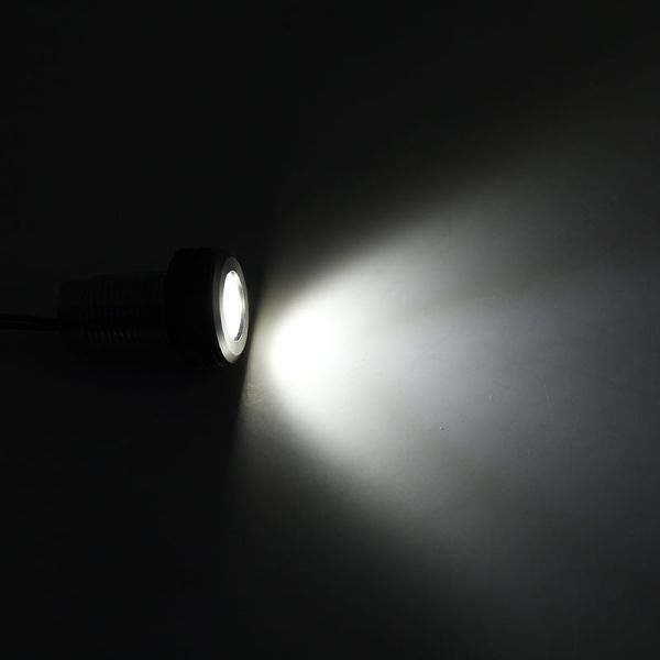Recess Mount Mini Round LED Utility Bulkhead Livewell Lights Marine Light For Boat