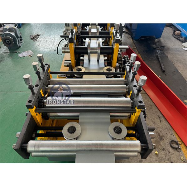 60-200mm automatic size changeable U purlin making machine for Kazakstan 80-300mm automatic size changeable U purlin