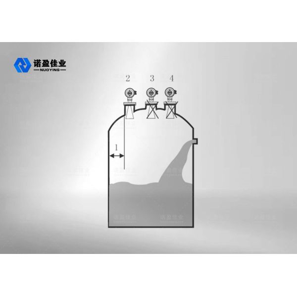 EXia II CT6 Radar Level Transmitter 4MPa Two Wire 0.1% Accuracy